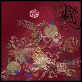 Armine  Ali Premium Silk Scarf from Turkey