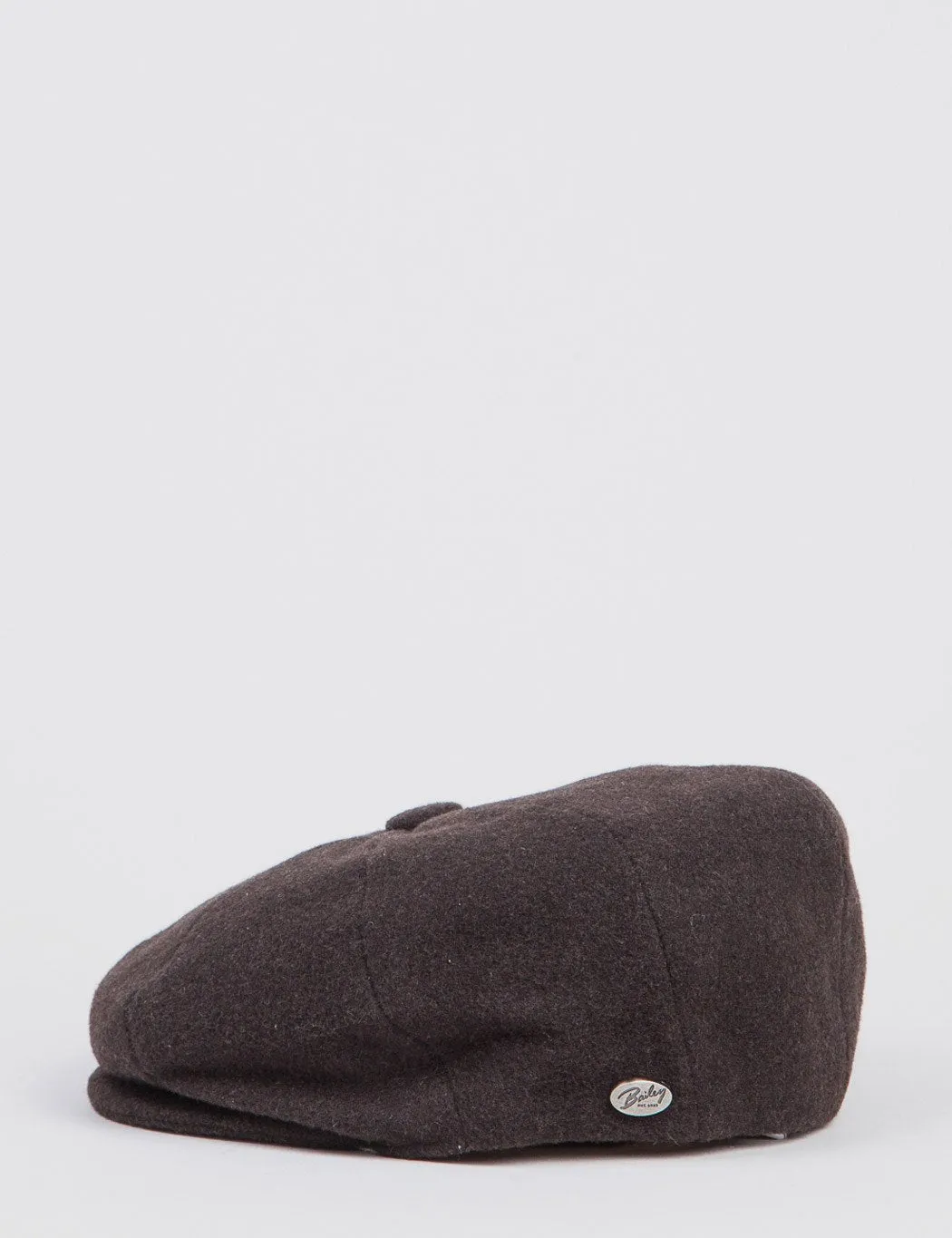 Bailey Galvin Wool Newsboy Cap - Brown