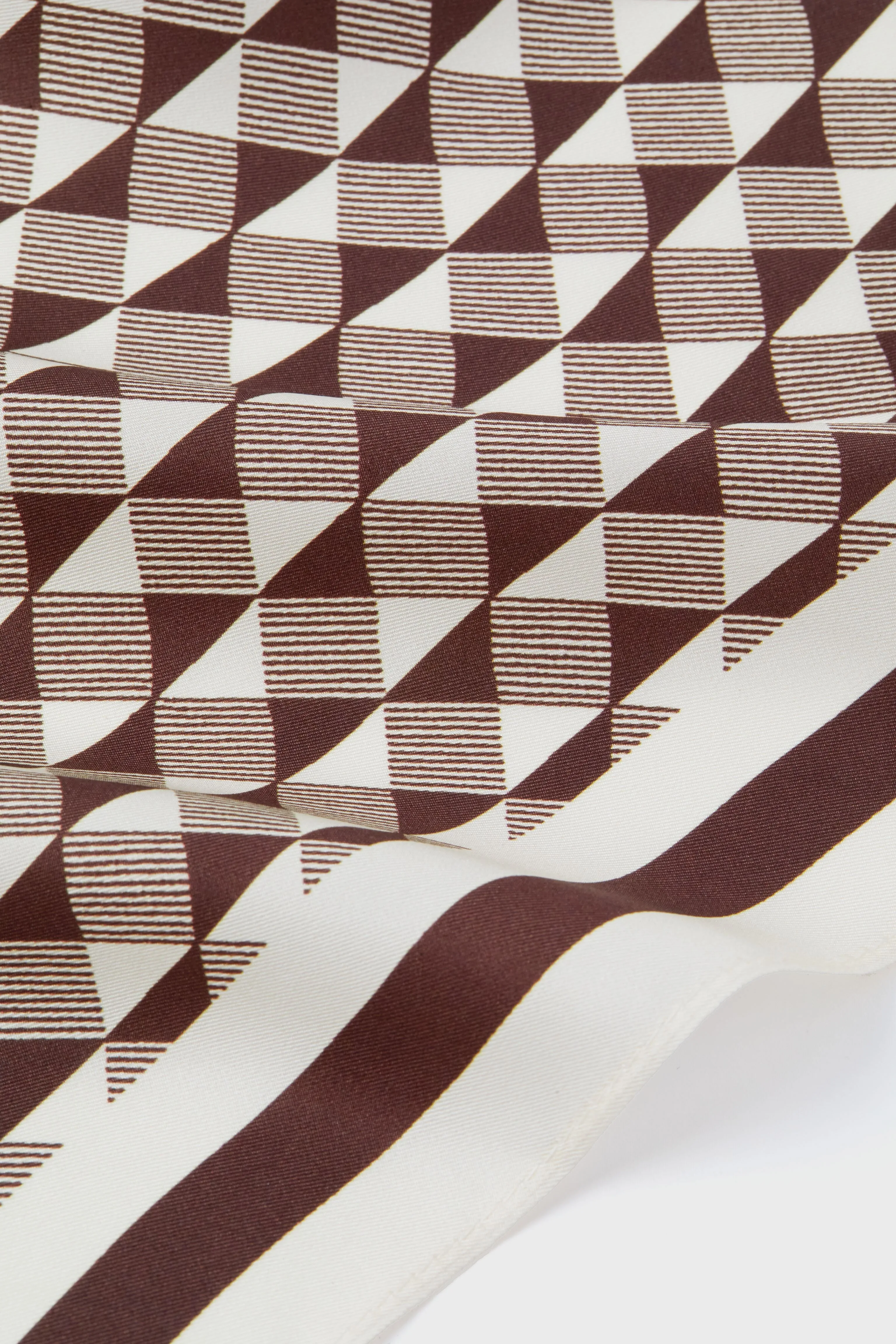 Birch Domino Silk Scarf