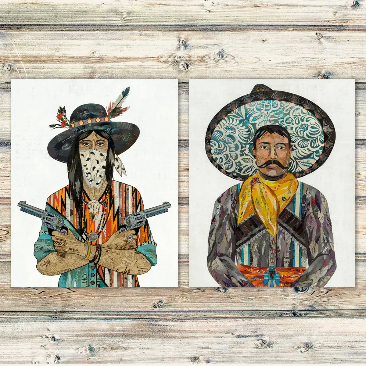 CHARRO limited edition paper print