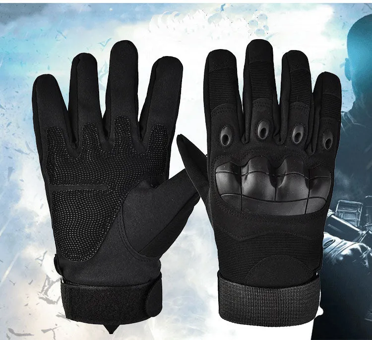 Combat Tactics Long-Finger And Half-Finger Gloves Outdoor Fighting Cycling Handguards Non-Slip Military Fans Protective Fighting Gloves