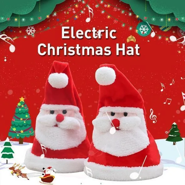 Electric christmas hat