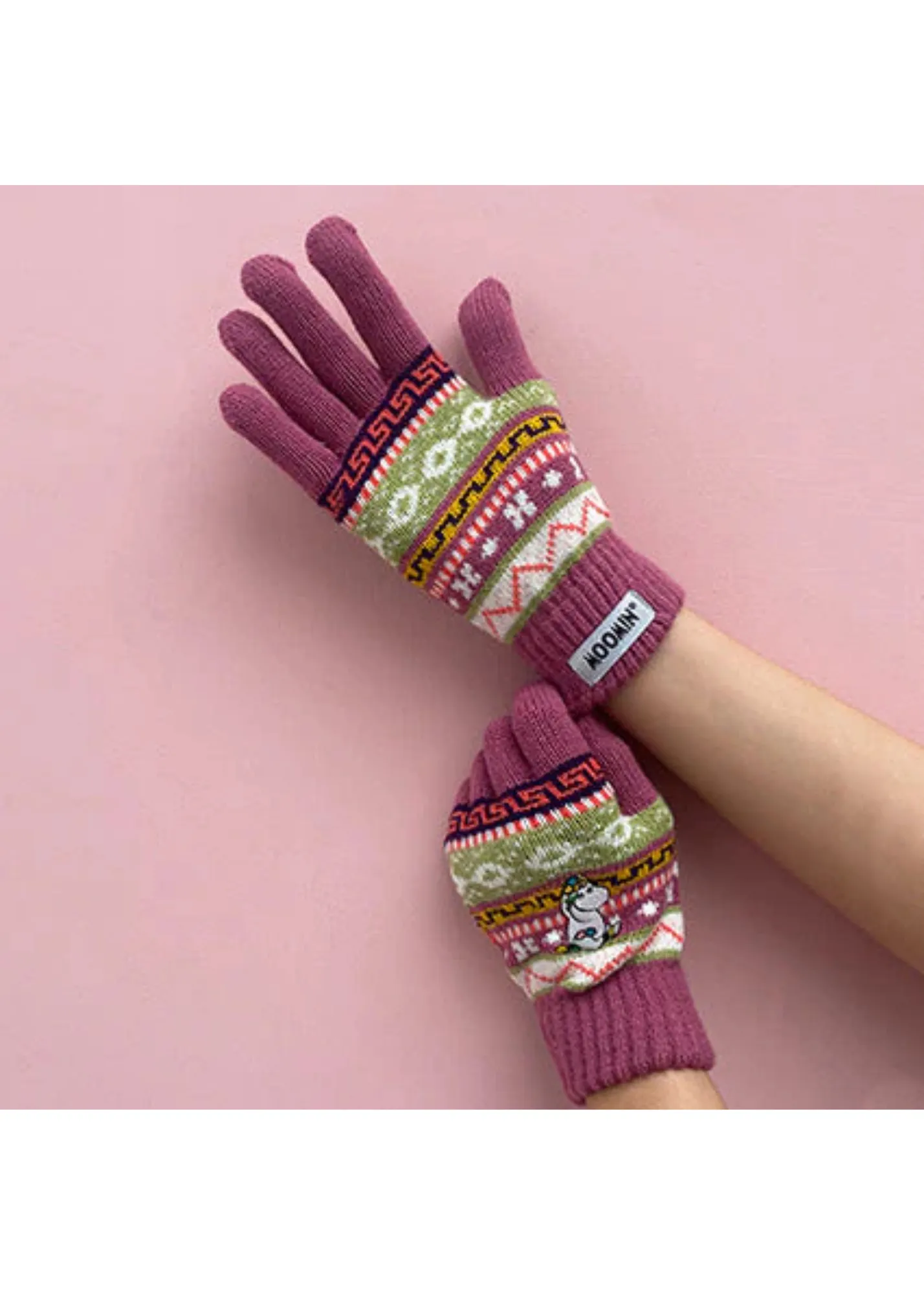 House of Disaster - Moomin Snorkmaiden Fair Isle Gloves