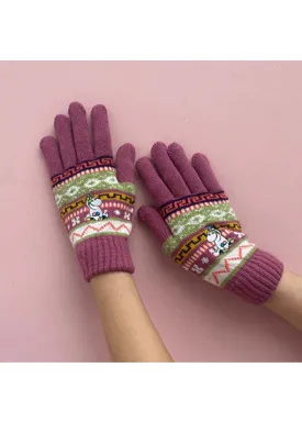 House of Disaster - Moomin Snorkmaiden Fair Isle Gloves