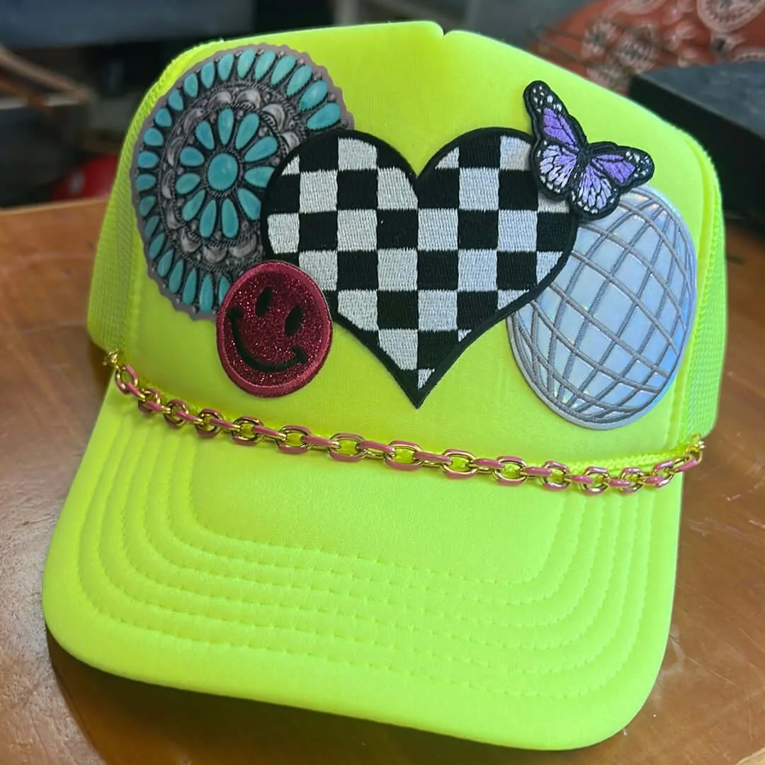 Neon Cowgirl Custom Trucker Hat