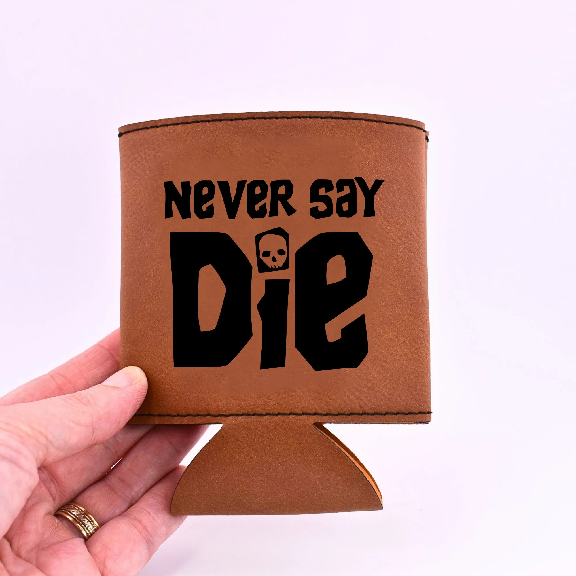 Never Say Die Goonies Drink Sleeve