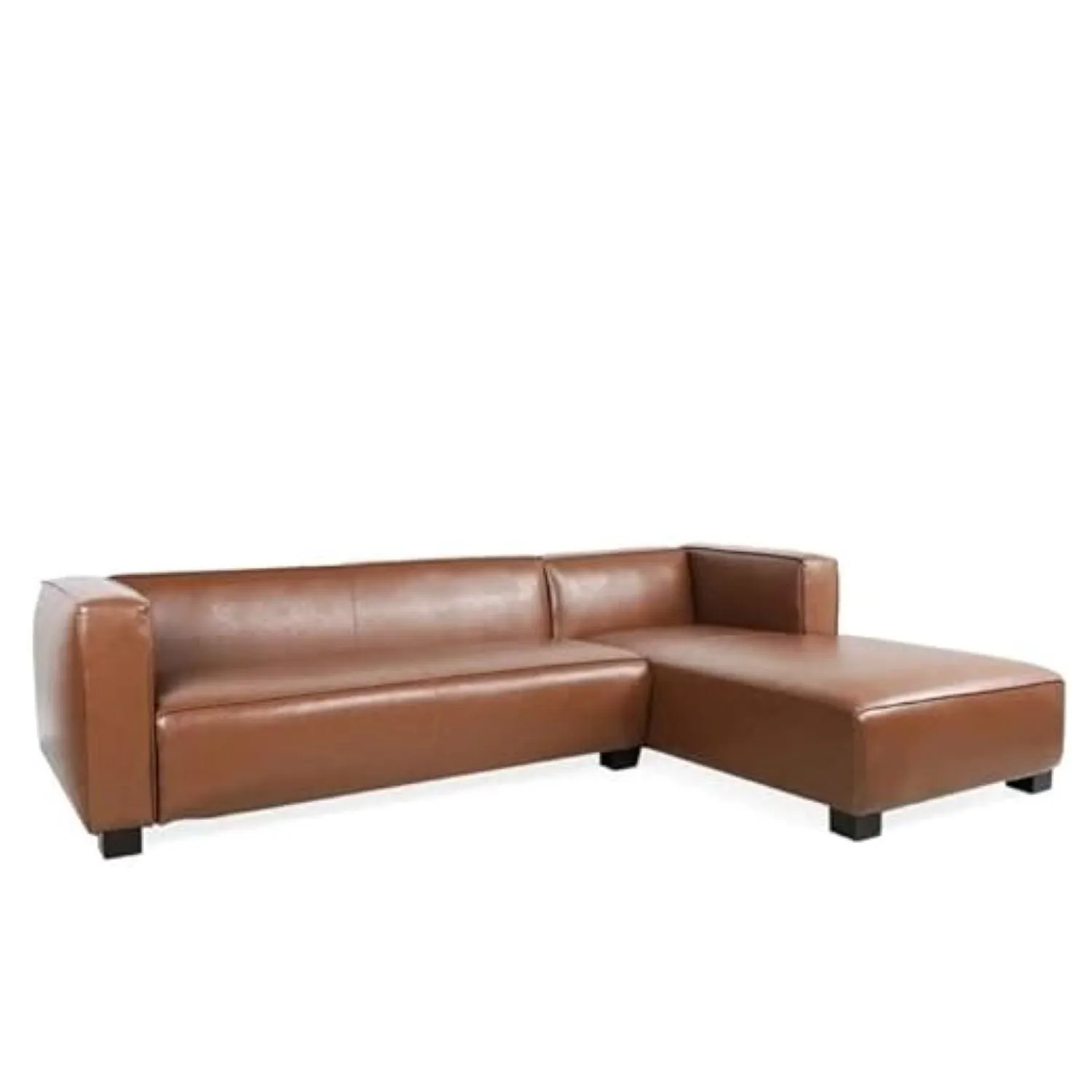 Nordic L Shape 5 Seater Leatherette Sofa For Living Room