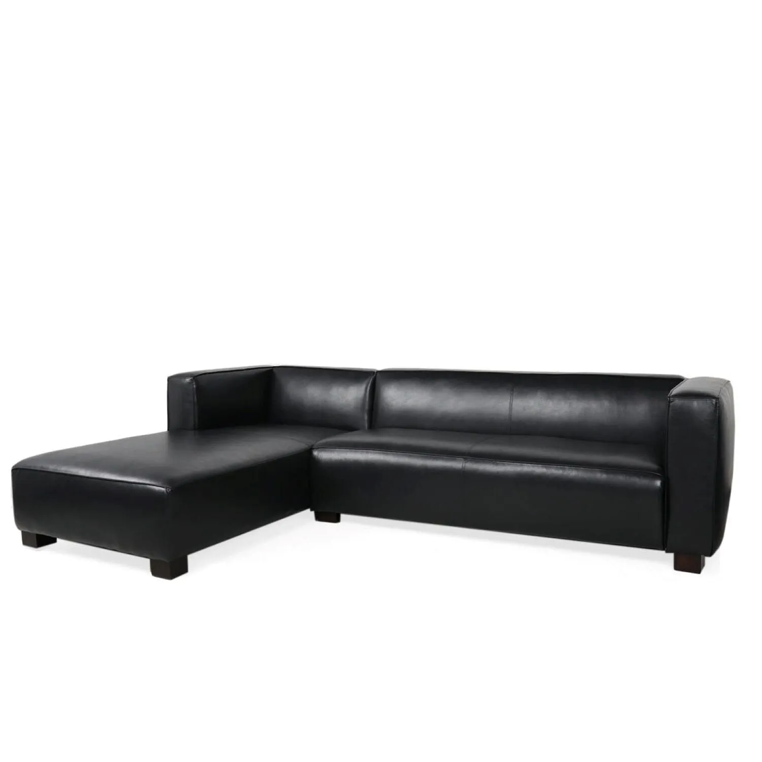 Nordic L Shape 5 Seater Leatherette Sofa For Living Room