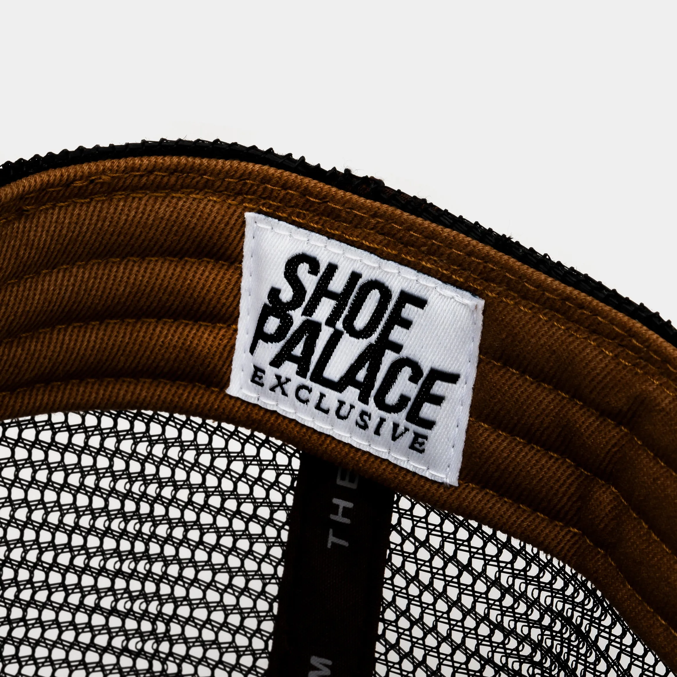 Shoe Palace Exclusive Wolf Palace Trucker Mens Hat (Brown/Black)