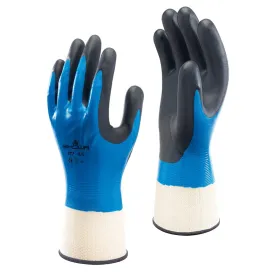 Showa 377 Nitrile Foam Grip Gloves Wet & Oil Resistant