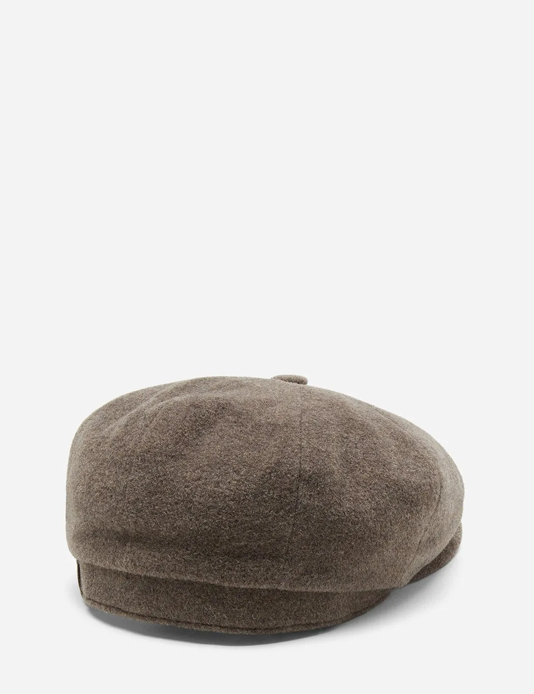 Stetson Hatteras Newsboy Cap (Wool/Cashmere) - Mouse Brown