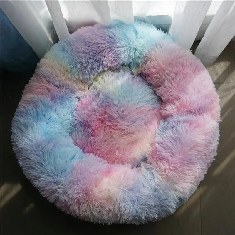 Warm Washable Long Plush Super Soft Dog Bed