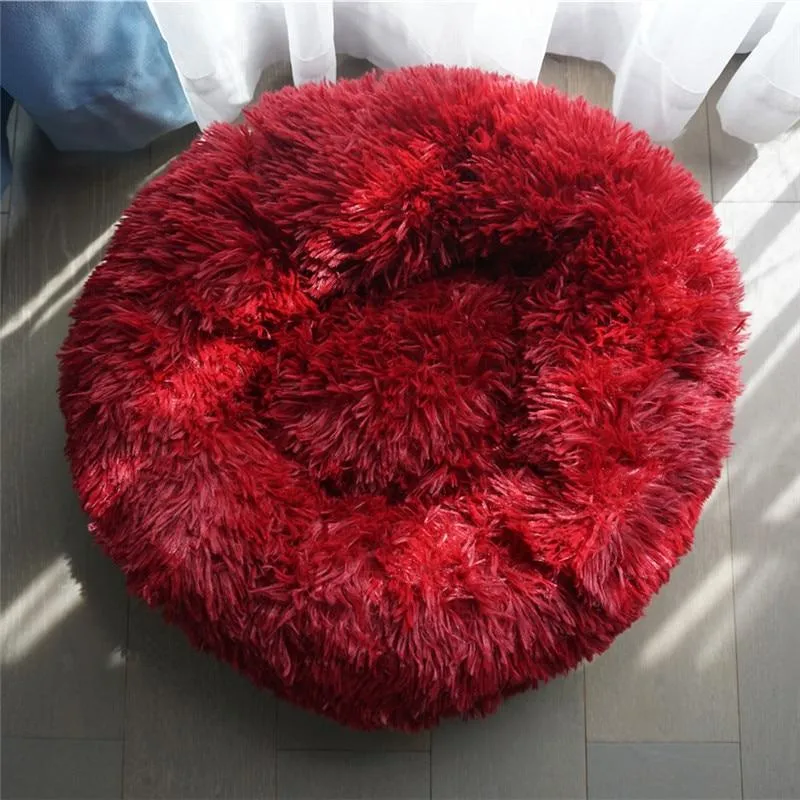 Warm Washable Long Plush Super Soft Dog Bed