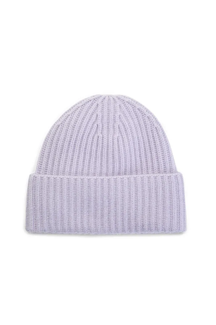 White Warren Cashmere Luxe Ribbed Beanie